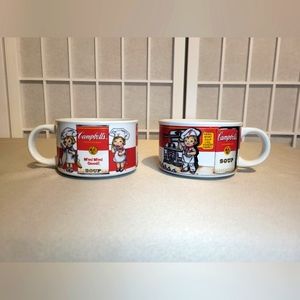 Vintage Campbell's Soup 8 Oz Mugs 1998